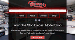 Desktop Screenshot of diecastmodelshop.com.au